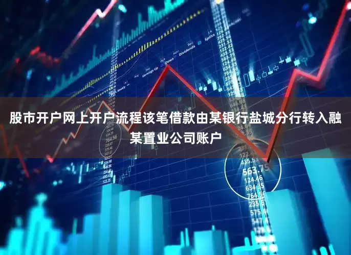 股市开户网上开户流程该笔借款由某银行盐城分行转入融某置业公司账户