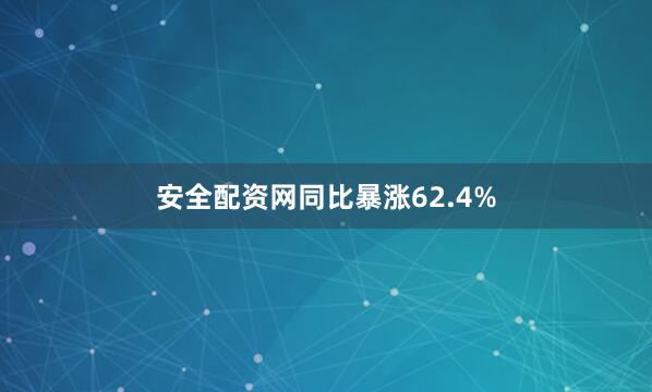 安全配资网同比暴涨62.4%